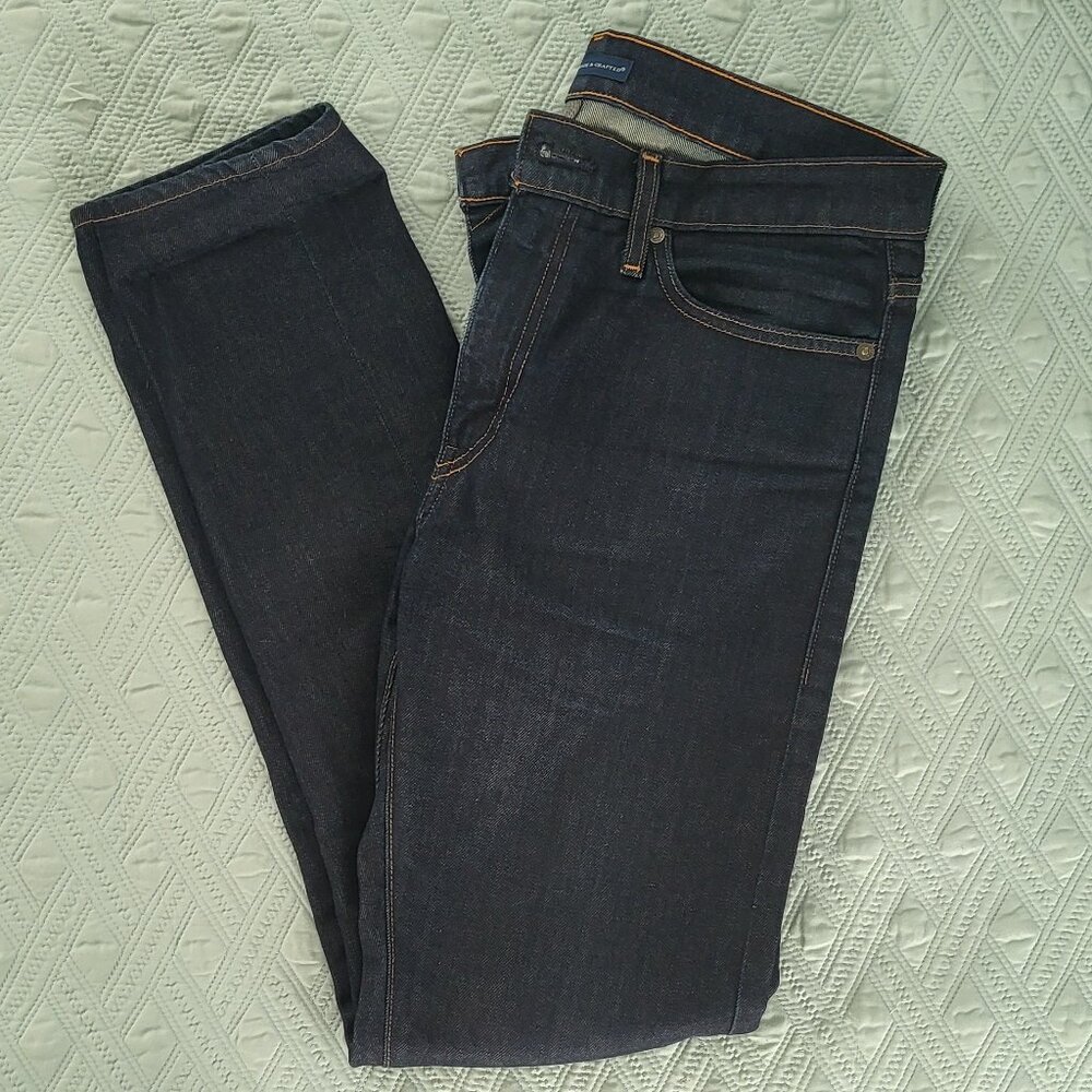 Levi's Made & Crafted Dark Wash 501 Skinny Jeans - Men's 32x32